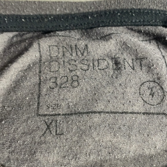 ♠️ 3/20 DNM Dissident Men’s Grey Motorcycle Custom Bikes Grey Tee Shirt Size XL - Picture 2 of 5